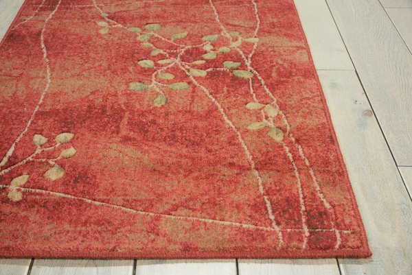 Nourison Sale Somerset ST74 Flame Rug