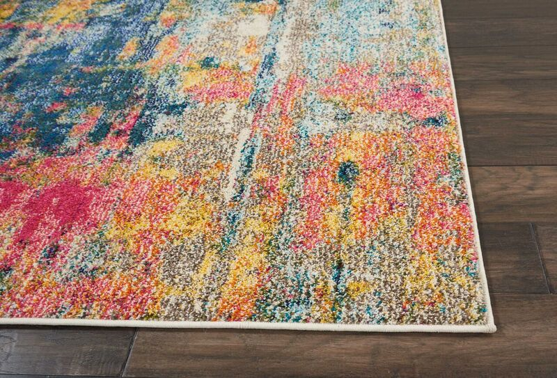 Nourison Sale Celestial CES09 Blue Rug