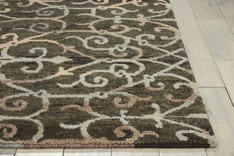 Nourison Clearance Tahoe Modern MTA05 Charcoal Rug