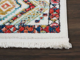 Nourison Clearance Navajo NAV02 White Rug