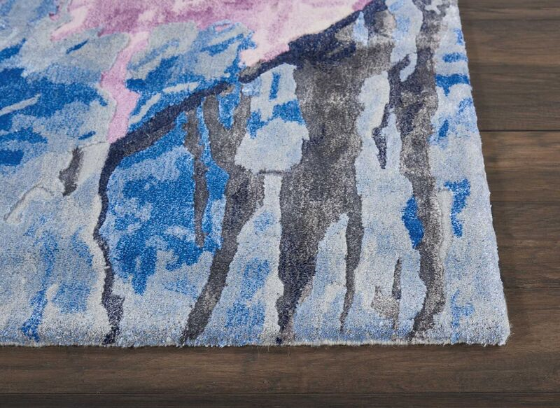 Nourison Prismatic PRS11 Grey Rug