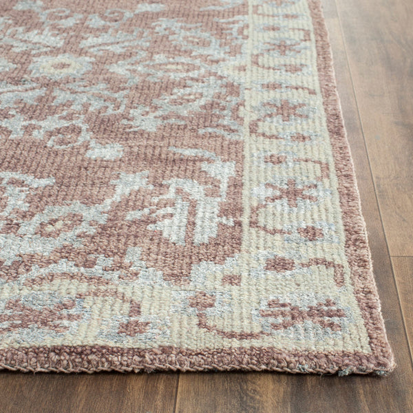 Safavieh Clearance Stone Wash STW216A Charcoal Brown Rug