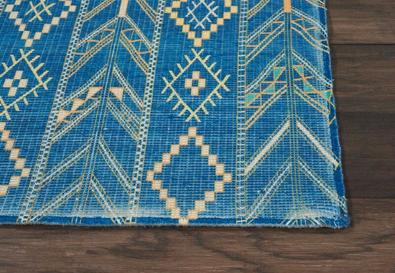 Nourison Clearance Madera MAD05 Denim Rug