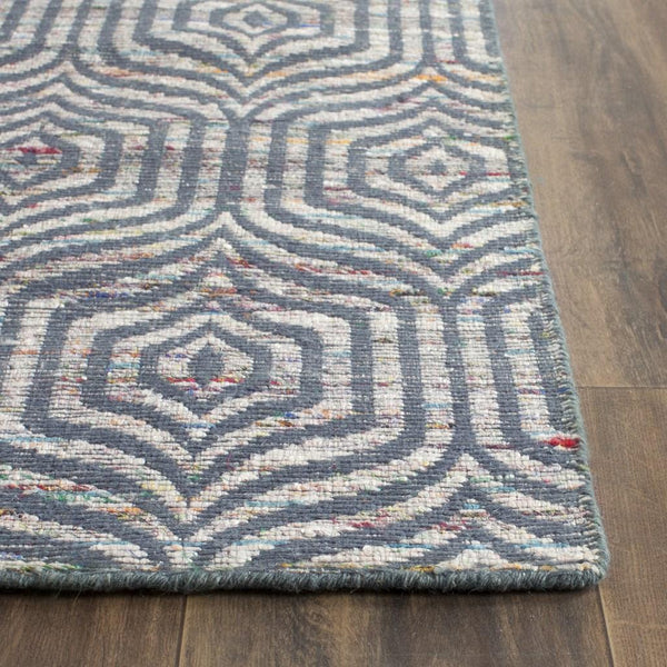 Safavieh Clearance Straw Patch STP212A Blue Rug