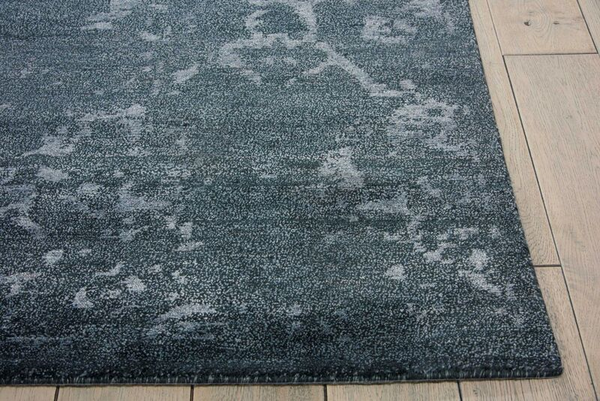 Nourison Silken Shadow SHA15 Stone Blue Rug