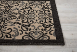 Nourison Clearance Caribbean CRB12 Ivory/Charcoal Rug