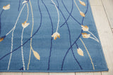 Nourison Clearance Grafix GRF15 Light Blue Rug