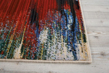 Nourison Chroma CRM05 Crimson Tide Rug