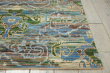 Nourison Clearance Rhapsody RH010 Seaglass Rug