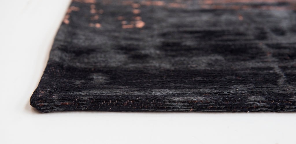 Louis De Poortere Mad Men 8925 Black Rug