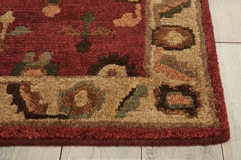 Nourison Tahoe TA08 Red Rug