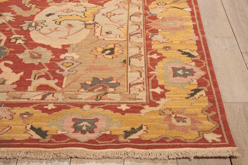 Nourison Clearance Nourmak s116 Rusty Burgundy Rug