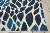 Nourison Clearance & Garden RS094 Blue Rug