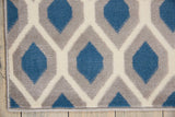 Nourison Clearance Grafix GRF22 Blue Rug