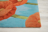 Nourison Sale Contour CON79 Blue Rug