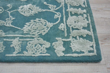 Nourison Clearance Opaline OPA12 Aqua Rug