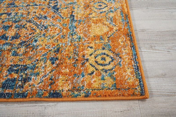Nourison Clearance Passion PSN07 Teal Rug