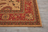 Nourison Clearance Living Treasures LI04 Ivory Red Rug