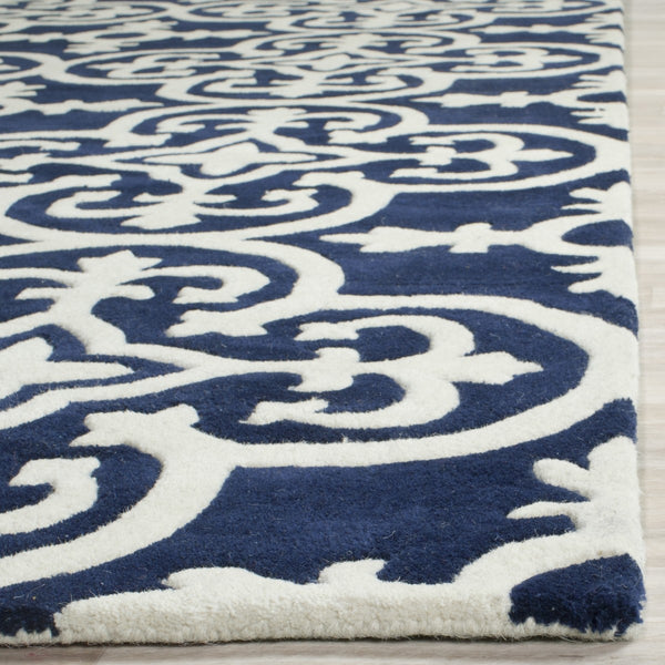 Safavieh Clearance Chatham CHT729C Dark Blue Rug