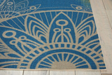 Nourison Clearance & Garden RS092 Blue Rug