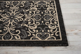 Nourison Clearance Caribbean CRB12 Charcoal Rug