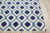 Nourison Clearance Grafix GRF22 Navy Blue Rug