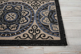 Nourison Clearance Caribbean CRB15 Ivory/Charcoal Rug