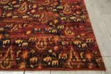 Nourison Clearance Rhapsody RH014 Flame Rug
