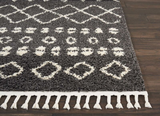 Nourison Clearance Moroccan Shag MRS02 Charcoal Rug