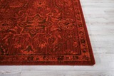 Nourison Clearance Timeless TML07 Red Rug