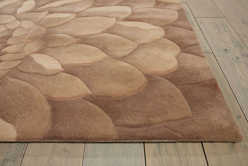 Nourison Tropics TS11 Taupe Rug