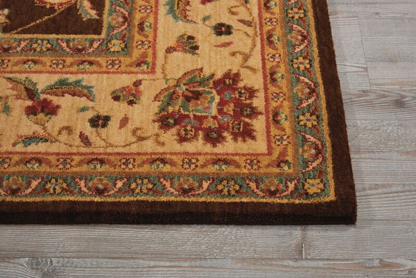 Nourison Living Treasures LI04 Brown Rug