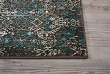 Nourison Sale Karma KRM04 Blue Rug