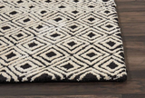 Nourison Clearance Deco Mod DEC02 Black /Beige Rug