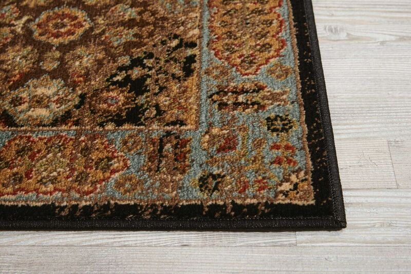 Nourison Clearance Delano DEL03 Black Rug