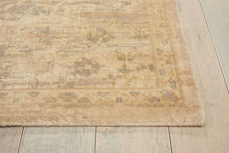 Nourison Clearance Silk Elements SKE14 Sand Rug