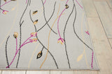 Nourison Clearance Grafix GRF15 Grey Rug