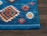 Nourison Clearance Navajo NAV07 Blue Rug