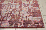 Nourison Clearance Silken Shadow SHA10 Wine Rug