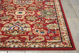 Nourison Clearance Timeless TML17 Red Rug