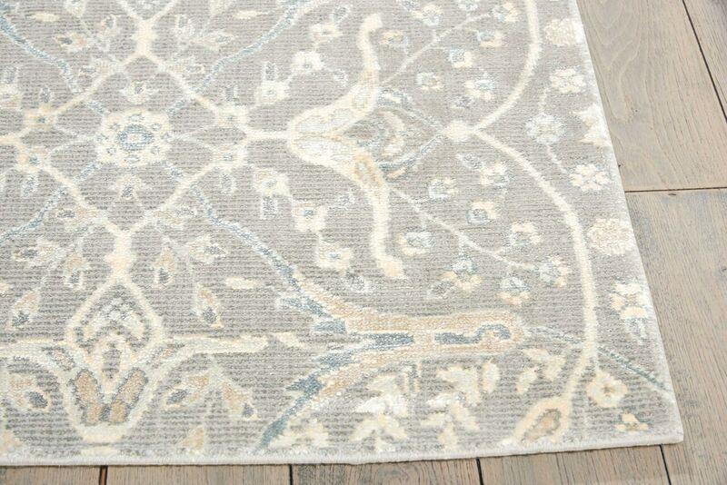 Nourison Clearance Luminance LUM08 Steel Rug