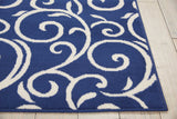 Nourison Clearance Grafix GRF19 Navy Blue Rug
