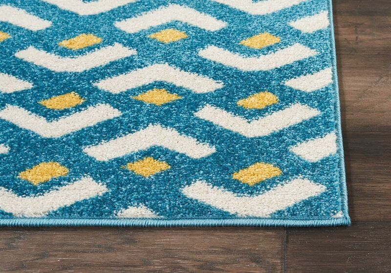 Nourison Clearance Harper DS300 Blue Rug