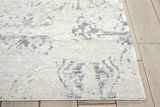 Nourison Silken Shadow SHA10 Sterling Silver Rug