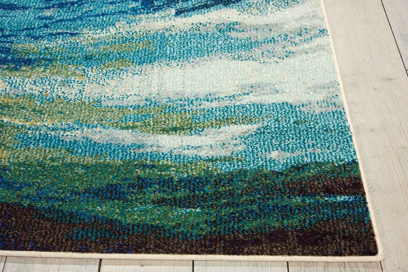 Nourison Sale Celestial CES07 Wave Rug