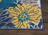 Nourison Sale Passion PSN17 Blue Rug