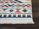 Nourison Clearance Navajo NAV06 White Rug