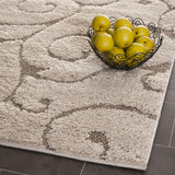 Safavieh Clearance Florida Shag SG455-1113 Cream Beige Rug