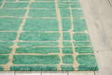 Nourison Clearance Tahoe Modern MTA03 Turquoise Rug