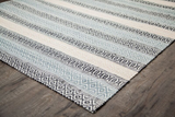 Anji Mountain Bamboo Rug, Co. Jim Dandy AMB0386 Blue Rug